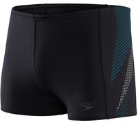 Speedo Men's Tech Swim Shorts Noir/Bleu 28 (XXS) Male