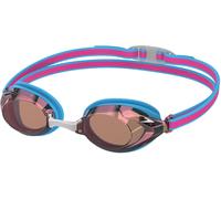 Speedo Mirror Race Goggles Bleu/Vermillon Taille unique Unisex