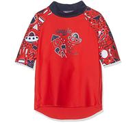 Speedo Neonwhizz T-Shirt pour garçon L Neonwhizz Risk Red/Navy