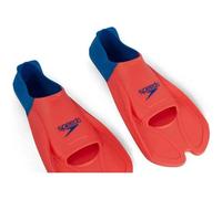 Speedo Palmes De Natation Training Unisex Eu 35-36 Fluro Tangerine / Pool Bleu / Bleu Flame