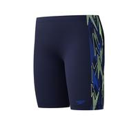 Speedo Placement Jammer Maillot de bain pour garçon Motif caban/saphir profond