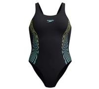 Speedo placement muscleback hyper yellow/blue s - uk32