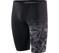 Speedo Placement V-Cut Jammer Shorts Men Noir/Gris 26 (3XS) Male