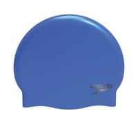 Speedo Plain Moulded Silicone Cap Homme Bleu