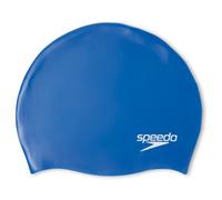 Speedo - Plain Moulded Silicone Cap Junior - Bonnet De Bain Bleu
