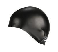 Speedo - Plain Moulded Silicone Cap Junior - Bonnet De Bain Noir