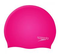 Speedo - Plain Moulded Silicone Cap Junior - Bonnet De Bain Rose/ Blush