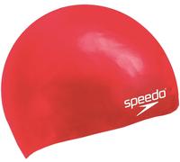 Speedo Plain Moulded Silicone Cap Red Junior Rouge Taille unique Unisex