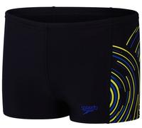 Speedo plastisol placement aquashorts boys black/blue 164cm