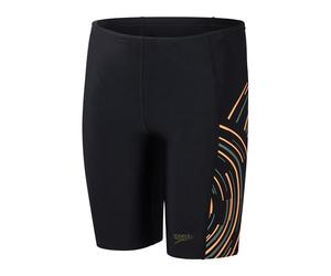 Speedo Plastisol Placement Jammer Maillot de bain pour garçon Noir/vert