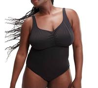 Speedo Plus Size Solid Aquanite Women Swimsuit