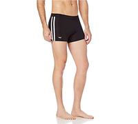 Speedo Powerflex Eco Shoreline Maillot de Bain pour Homme Coupe carrée, Homme, MSPLICESQUARELEG, Speedo Noir., M