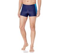 Speedo Powerflex Eco Shoreline Maillot de Bain pour Homme Coupe carrée XL Bleu Marine/Bleu