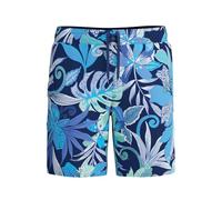 Speedo Print Boardshort 18" Short de Bain pour Homme, Hapuna Blue, 34