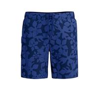 Speedo Print Boardshort 18" Short de Bain pour Homme, Peacoat, 32