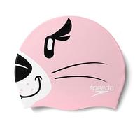 Speedo Printed Character Cap Swimming Cap Mixte Enfant, Aria Blossom/Blanc, Taille Unique