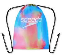 Speedo printed mesh bag bleu/rosée