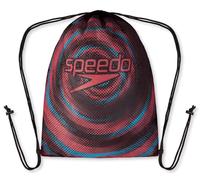 Speedo printed mesh bag noir/rouge