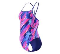 Speedo Solid Turnback Printed Rose 42