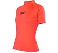 Speedo Rashguard Femme Essentiel S/S, S - Rouge Phoenix/Noir PHOENIX ROUGE/NOIR G
