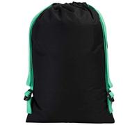 Speedo Sac À Cordon Logo 15l Unisex 15 Litres Noir / Vert Glow