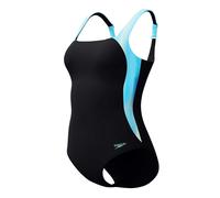 Speedo Shaping LunaLustre Printed Maillot de Bain pour Femme, Arctic Glass, 40