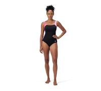 Speedo Shaping LunaLustre Printed Maillot de Bain pour Femme, Neon Violet, 34