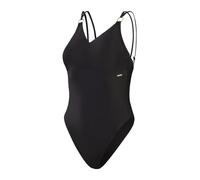 Speedo Shaping Strappy 1 Piece Swimsuit | Shapewear | Beach and Holiday Swimwear Maillot de Bain, Noir, 64 Femme