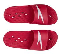 Speedo Slide Sandales pour Homme, Rouge/Blanc, 40.5