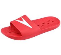 Speedo Slide Sandales pour Homme, Rouge/Blanc, 42