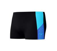 Speedo Slip De Bain Boxer Dive Homme Uk 32 Noir / Cobalt Pop / Picton