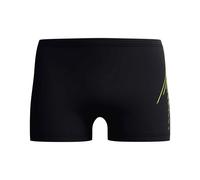 Speedo Slip De Bain Boxer Hyperboom Placement Homme Uk 30 Noir / Hyper Jaune