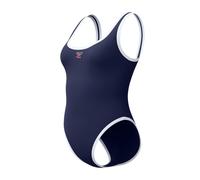 Speedo - Solid Bound Scoop - Maillot de bain natation femme Navy - L