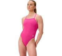 Speedo solid v-back 2.0 pink 3xs - uk26