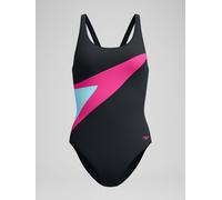 Speedo Speedo Black Hyperboom Butterfly Back One Piece Swimsuit