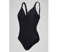 Speedo Speedo Black Shaping Womens Cross Knot 1 Piece Swimsuit