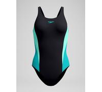 Speedo - Women's Colourblock 2.0 - Maillot de bain - 42 - anthracite / mayan blue