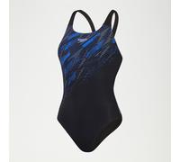 Speedo HyperBoom Placement Muscleback, Maillot Une pièce Femme, Black,
