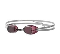 Speedo Swedish Mirror Lunettes de natation pour Mixte Adulte, Gris/Argent, One Size