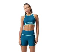 Speedo Swimsuit Bottom Jammer Mid Length Bas de Bikini, Hydraline Bound Cobalt Pop, Medium Femme