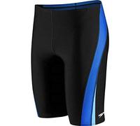 Speedo Swimsuit Jammer Endurance+ Splice Team Colors Maillot de Bain, Noir/Bleu, 52 Homme