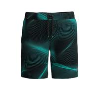 Speedo The Lookout Boardshort 18" Print Short de Bain pour Homme, Turquoise Gem, 30