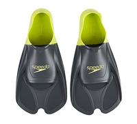 Speedo Training Palmes Natation Piscine, Couleur Gris/Vert, Taille 37,38