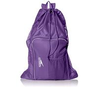 Speedo Swim Deluxe Ventilator Mesh Pool Gear Swimming Bag -Purple -Prism Violet