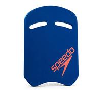 Speedo Unisex Swimming Kickboard | Comfortable | Waterproof Design | Build Lower Body Strength, Fluro Tangerine/Blue Flame, One Size