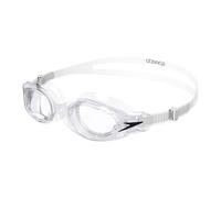 Speedo Lunettes de Natation Hydrosity 2,0, Antibuée, Anti-Fuites Lunettes de Natation pour Mixte Adulte, Transparent/Blanc, Taille unique