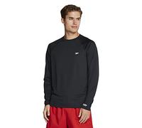 Speedo Uv Swim Shirt Easy Long Sleeve Regular Fit, Speedo Black, Extra Large