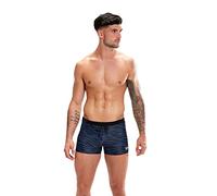 Speedo Valmilton Aquashort Homme, Noir/Ammonite Bleu/Dapple Gris, XXS