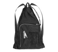 Speedo Ventilator Deluxe Sac en Maille Filet pour équipement de Sport, Noir, Taille 1Sz