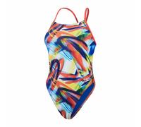 Speedo Womens Allover Digital Lattice Tie-Back Femme - Notre sélection de maillots de bain 1 pièce femmes 36